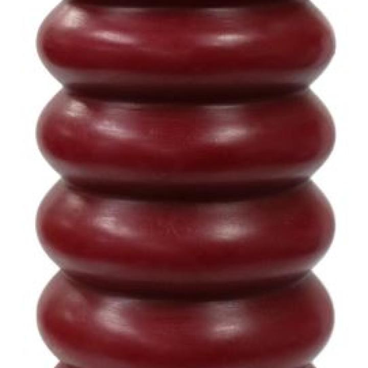 Bubble Pillar Unscented Candle, 3×5 inches, Red, The price is inclusive of FREE shipping